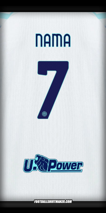 Jersey Inter 2025/2026 Alternatif -  nama - 7