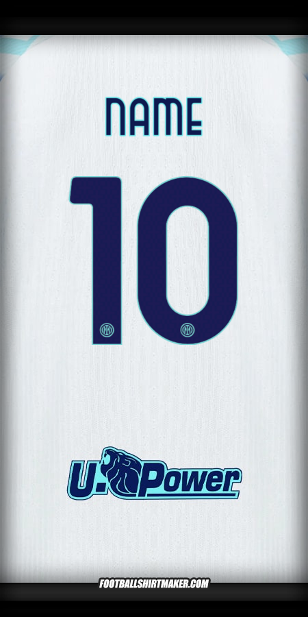 Shirt Inter 2025/2026 Away -  name - 10