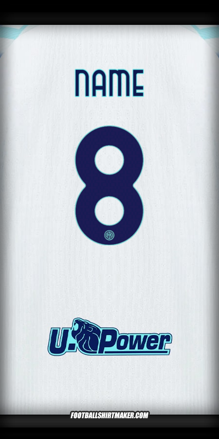 Jersey Inter 2025/2026 Away -  name - 8