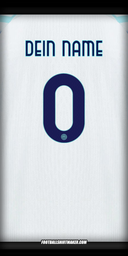 Trikot Inter 2025/2026 Cup II -  dein name - 0