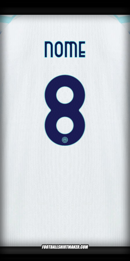 Camisola Inter Cup 2025/2026 Alternativa -  nome - 8