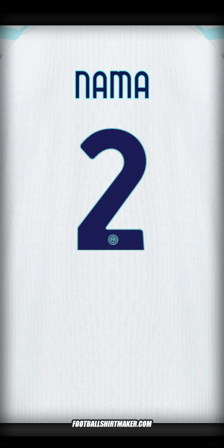 Jersey Inter Cup 2025/2026 Alternatif -  nama - 2