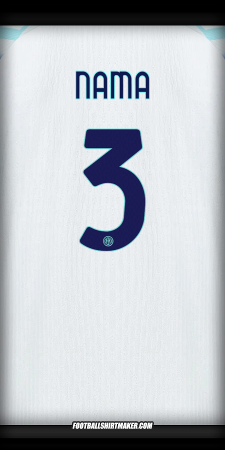 Jersey Inter Cup 2025/2026 Alternatif -  nama - 3