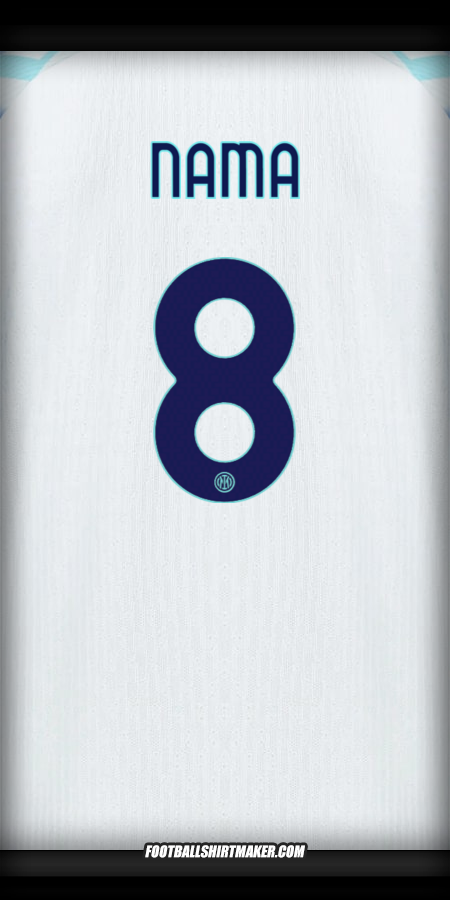 Jersey Inter Cup 2025/2026 Alternatif -  nama - 8