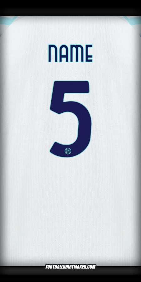 Shirt Inter Cup 2025/2026 Away -  name - 5