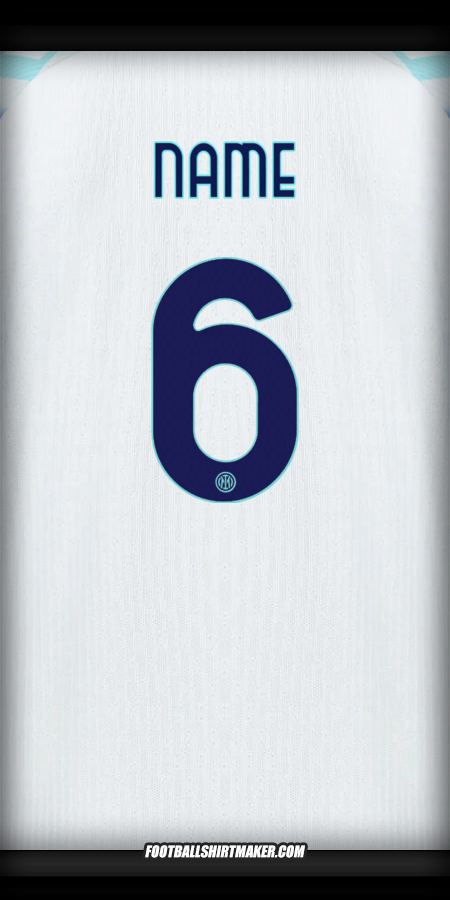 Shirt Inter Cup 2025/2026 Away -  name - 6