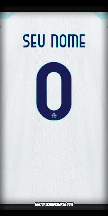 Camisa Inter 2025/2026 Cup II -  seu nome - 0