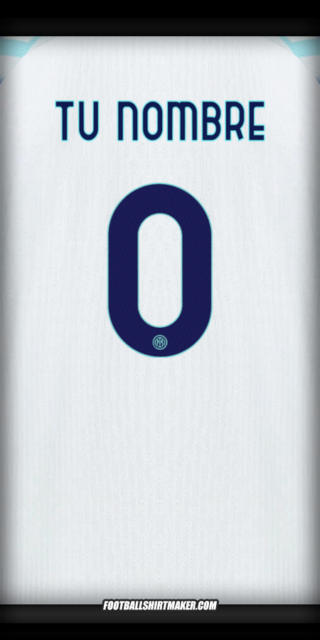 Camiseta Inter 2025/2026 Cup II -  tu nombre - 0