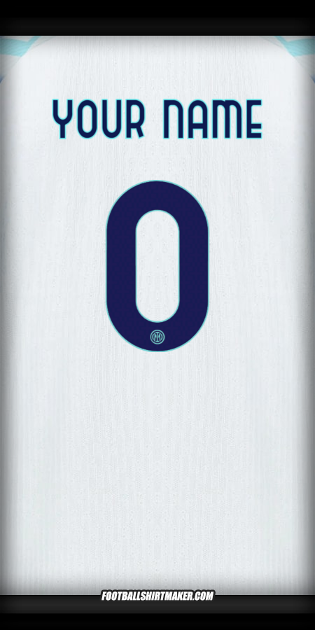 Jersey Inter 2025/2026 Cup II -  your name - 0