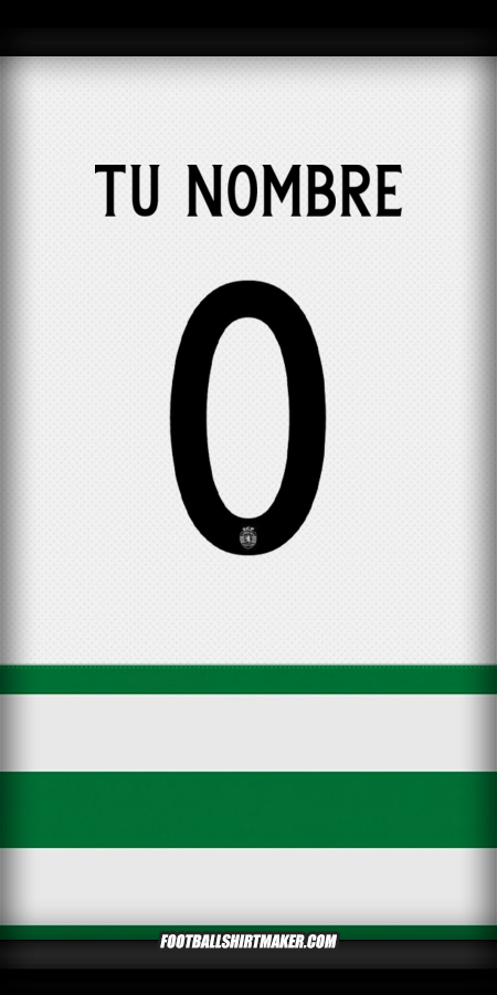 Jersey Sporting Clube UCL 2025/2026 -  tu nombre - 0