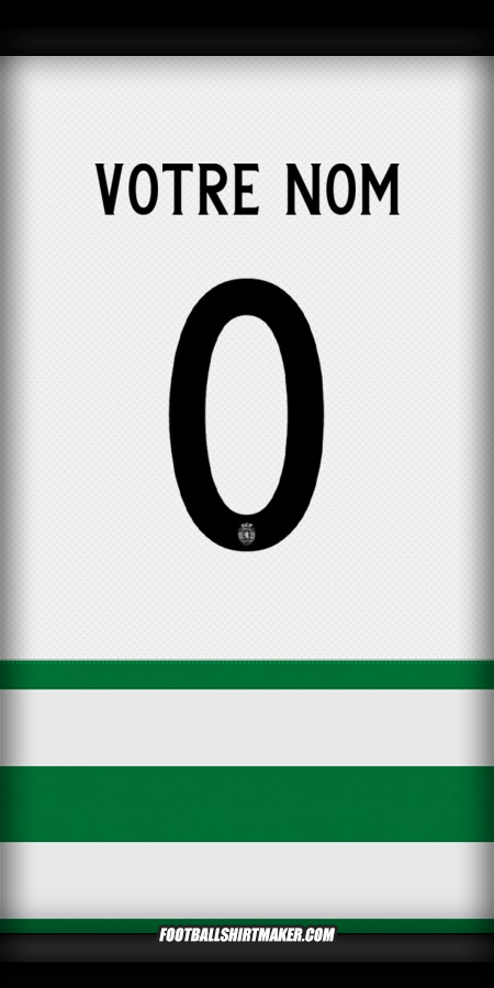 Maillot Sporting Clube 2025/2026 UCL -  votre nom - 0