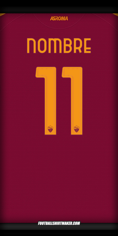 Jersey AS Roma Cup 2025/2026 -  nombre - 11