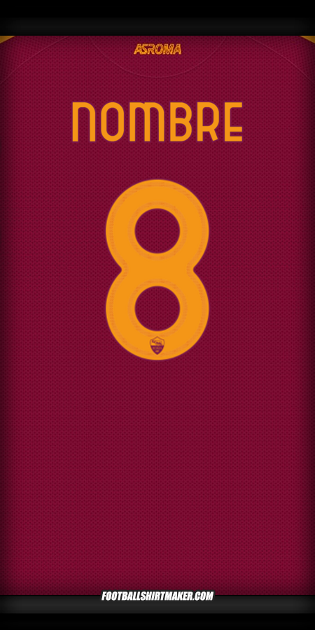 Jersey AS Roma Cup 2025/2026 -  nombre - 8