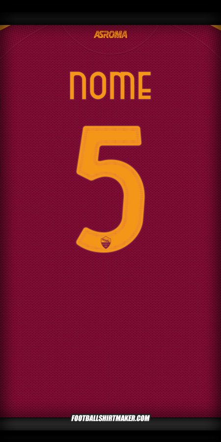 Maglia AS Roma Cup 2025/2026 -  nome - 5