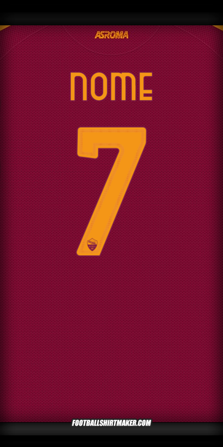 Maglia AS Roma Cup 2025/2026 -  nome - 7