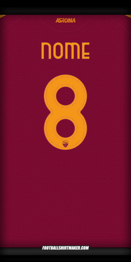 Maglia AS Roma Cup 2025/2026 -  nome - 8