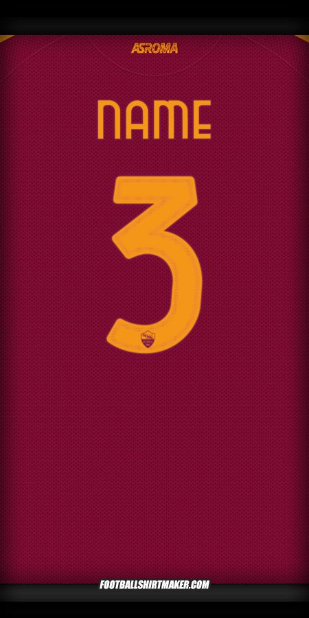 Trikot AS Roma Cup 2025/2026 -  name - 3