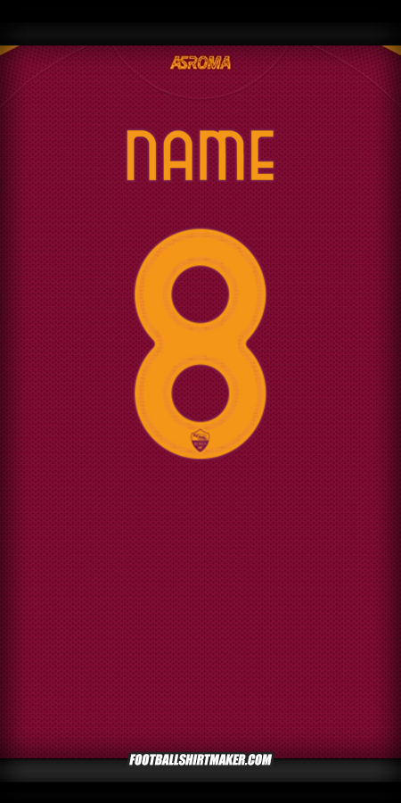 Trikot AS Roma Cup 2025/2026 -  name - 8
