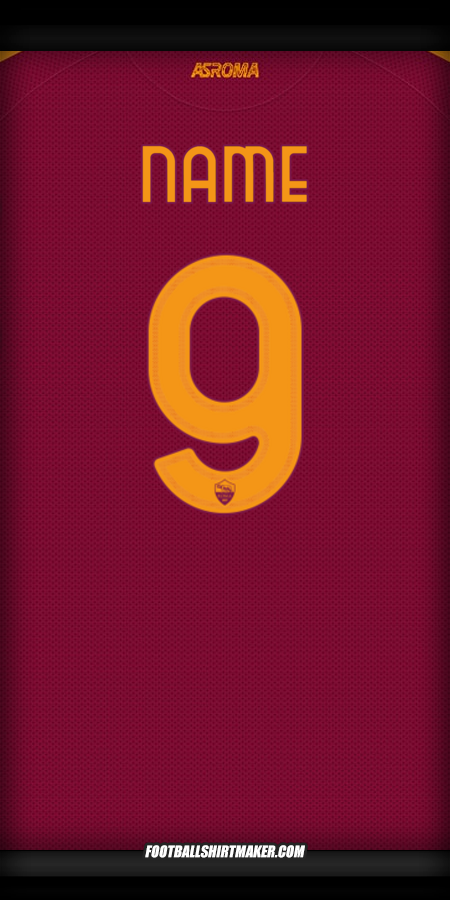 Trikot AS Roma Cup 2025/2026 -  name - 9