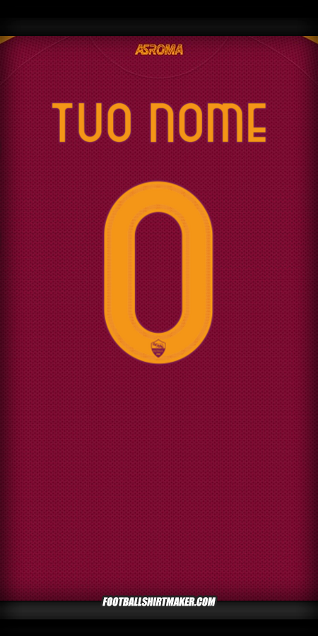 Maglia AS Roma 2025/2026 Cup -  tuo nome - 0
