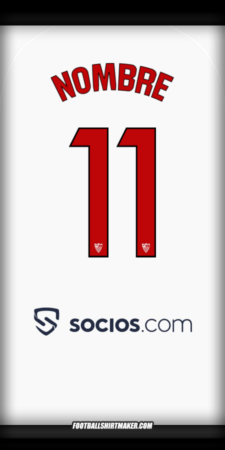 Jersey Sevilla FC 2025/2026 -  nombre - 11