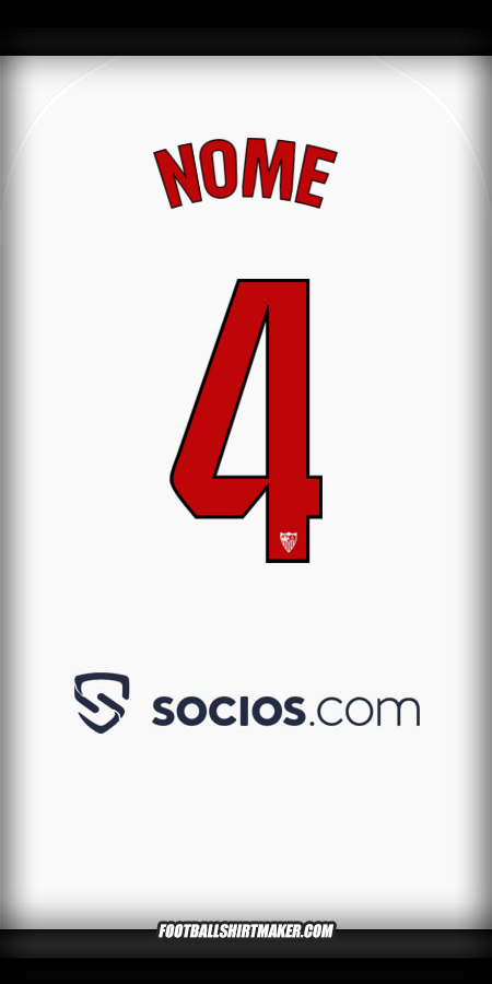 Camisola Sevilla FC 2025/2026 -  nome - 4