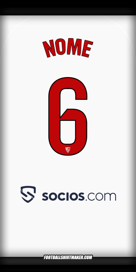 Camisa Sevilla FC 2025/2026 -  nome - 6