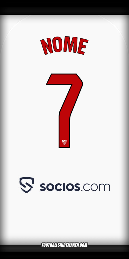 Maglia Sevilla FC 2025/2026 -  nome - 7