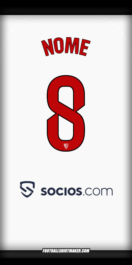 Camisola Sevilla FC 2025/2026 -  nome - 8