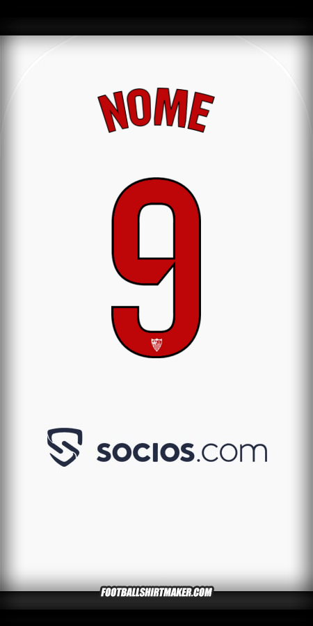 Maglia Sevilla FC 2025/2026 -  nome - 9