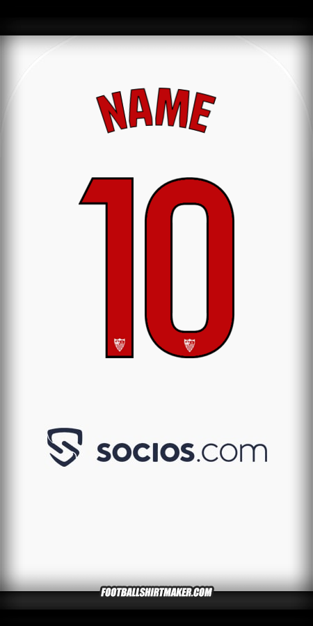 Trikot Sevilla FC 2025/2026 -  name - 10