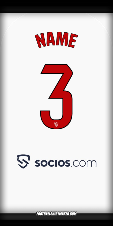Trikot Sevilla FC 2025/2026 -  name - 3