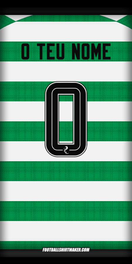 Camisola Celtic FC 2025/2026 -  o teu nome - 0