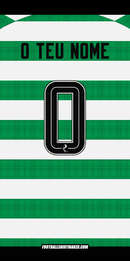 Camisola Celtic FC 2025/2026 -  o teu nome - 0