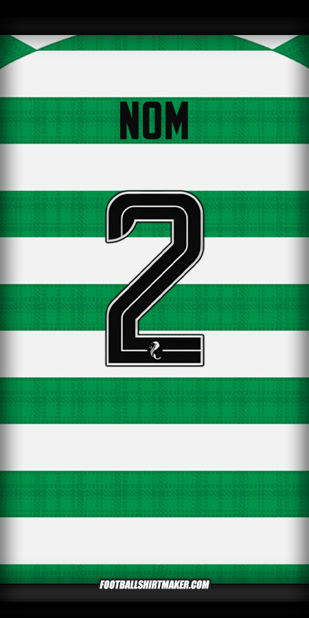 Maillot Celtic FC 2025/2026 -  nom - 2