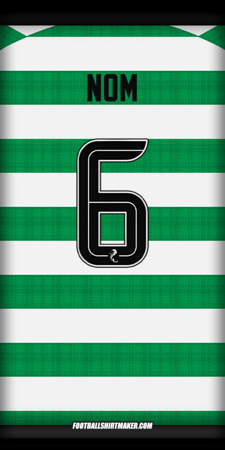 Maillot Celtic FC 2025/2026 -  nom - 6