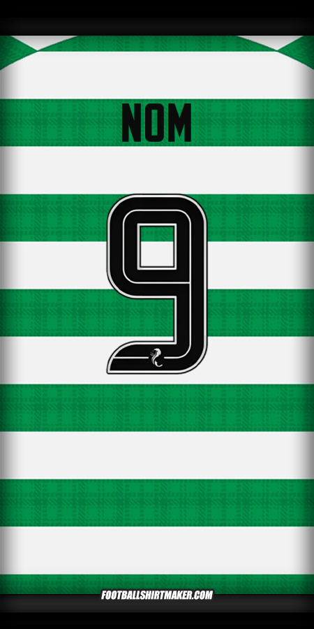 Maillot Celtic FC 2025/2026 -  nom - 9