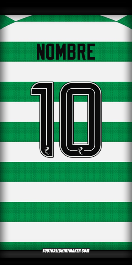 Camiseta Celtic FC 2025/2026 -  nombre - 10