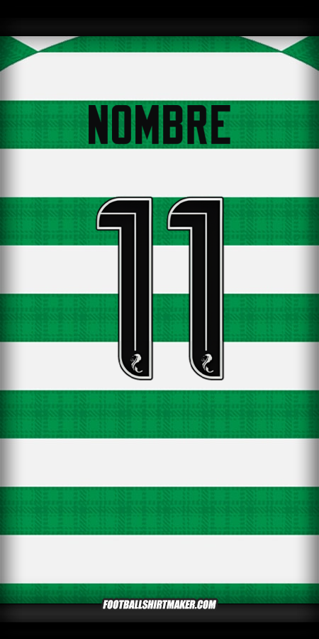 Jersey Celtic FC 2025/2026 -  nombre - 11