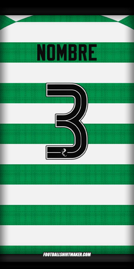 Jersey Celtic FC 2025/2026 -  nombre - 3