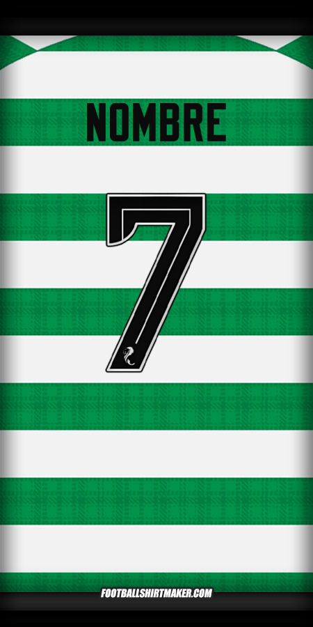 Jersey Celtic FC 2025/2026 -  nombre - 7