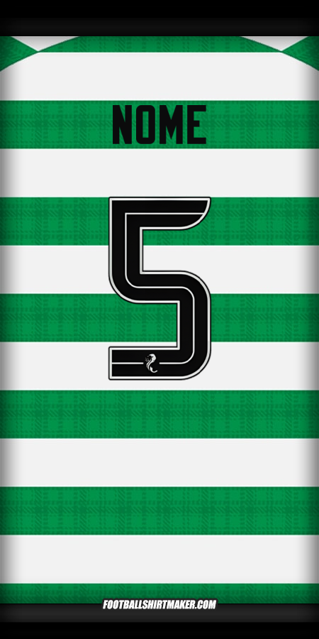 Maglia Celtic FC 2025/2026 -  nome - 5