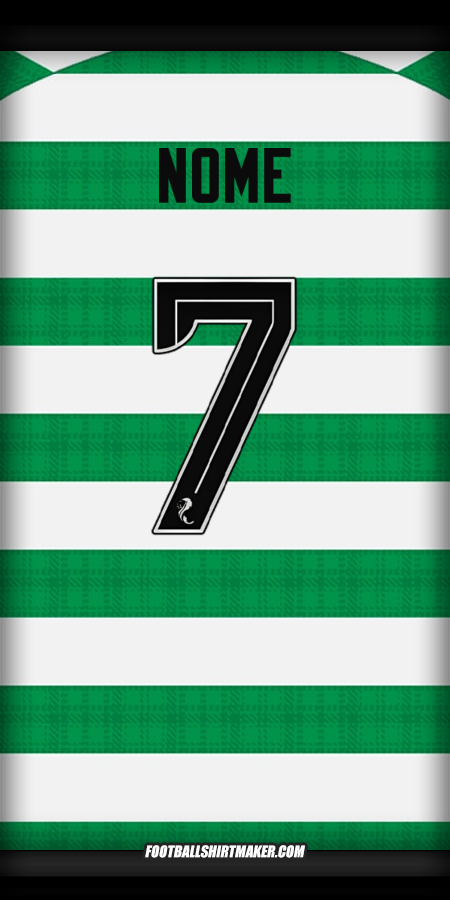 Camisola Celtic FC 2025/2026 -  nome - 7