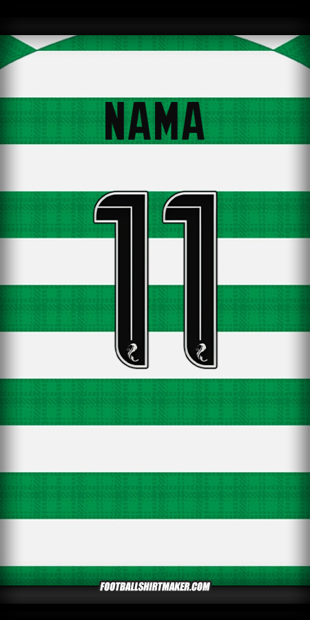 Jersey Celtic FC 2025/2026 -  nama - 11