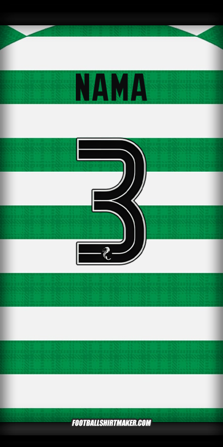 Jersey Celtic FC 2025/2026 -  nama - 3