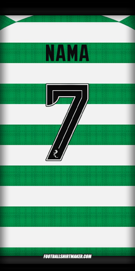 Jersey Celtic FC 2025/2026 -  nama - 7