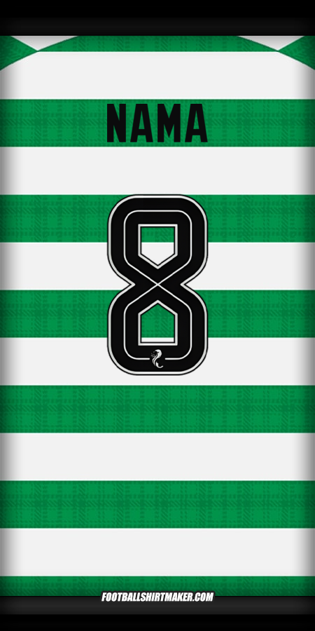Jersey Celtic FC 2025/2026 -  nama - 8