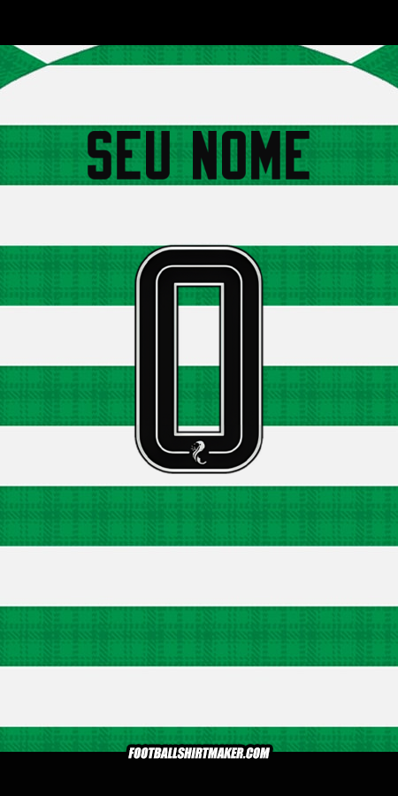 Camisa Celtic FC 2025/2026 -  seu nome - 0