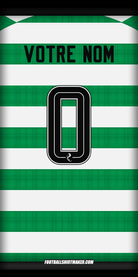 Maillot Celtic FC 2025/2026 -  votre nom - 0