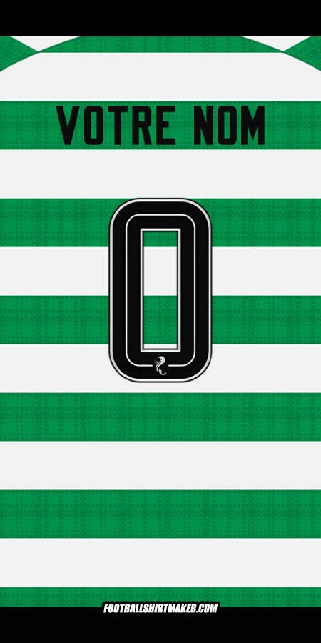 Maillot Celtic FC 2025/2026 -  votre nom - 0